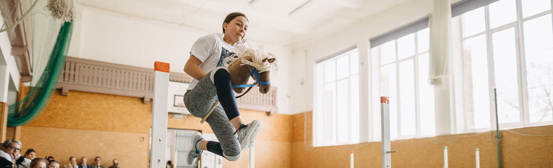 Hobby horsing je sport: Průvodce prevencí zranění pro mladé sportovce