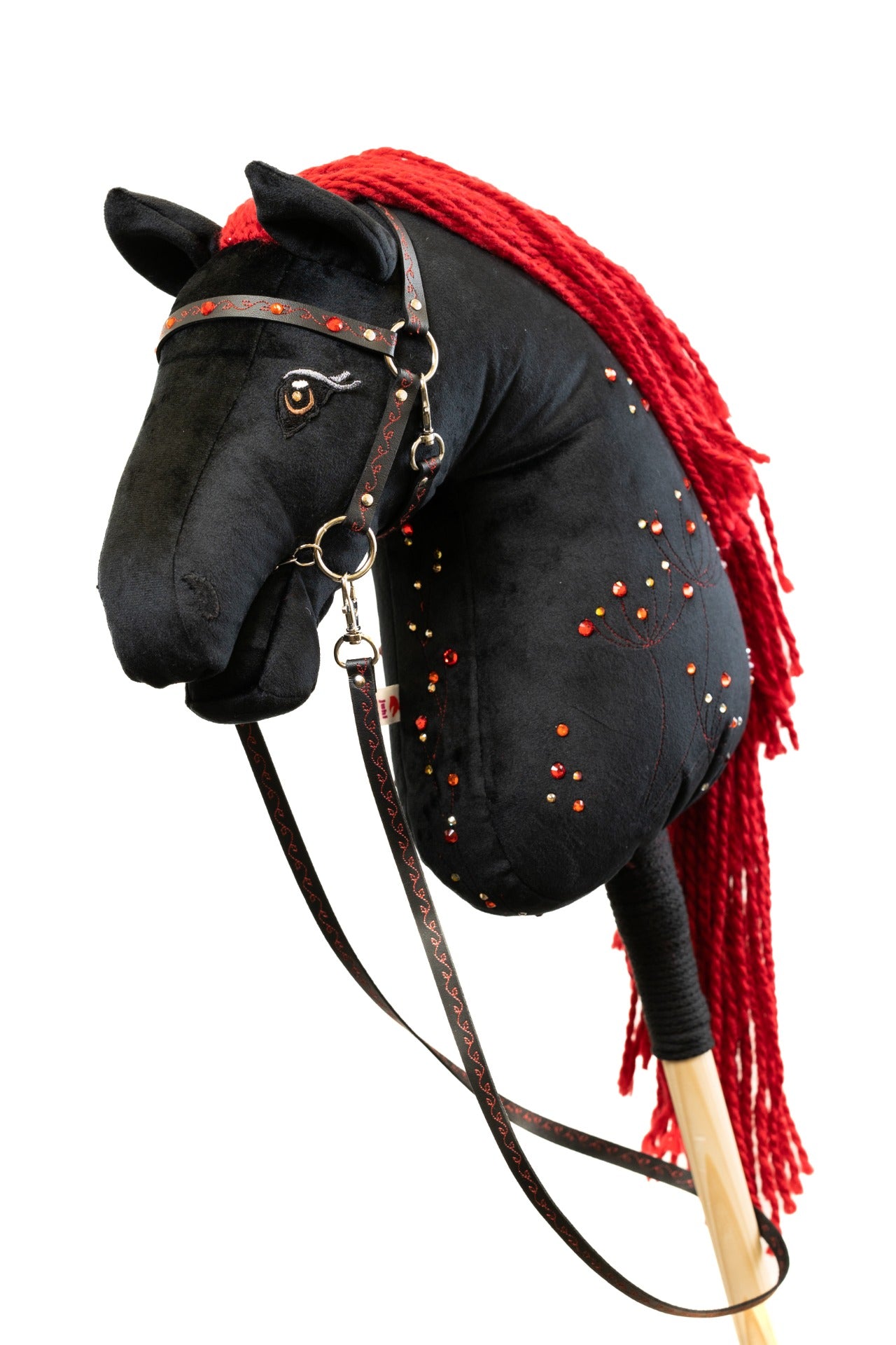 Black Red se Swarovski kamínky