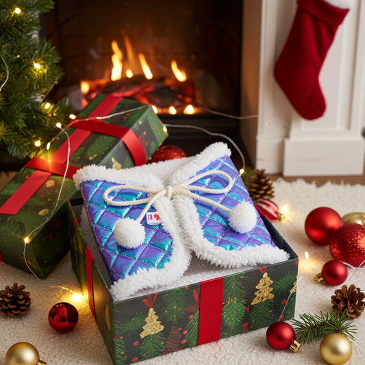 Zimní dečka - Prošev s beránkem - Mint - Hříbě