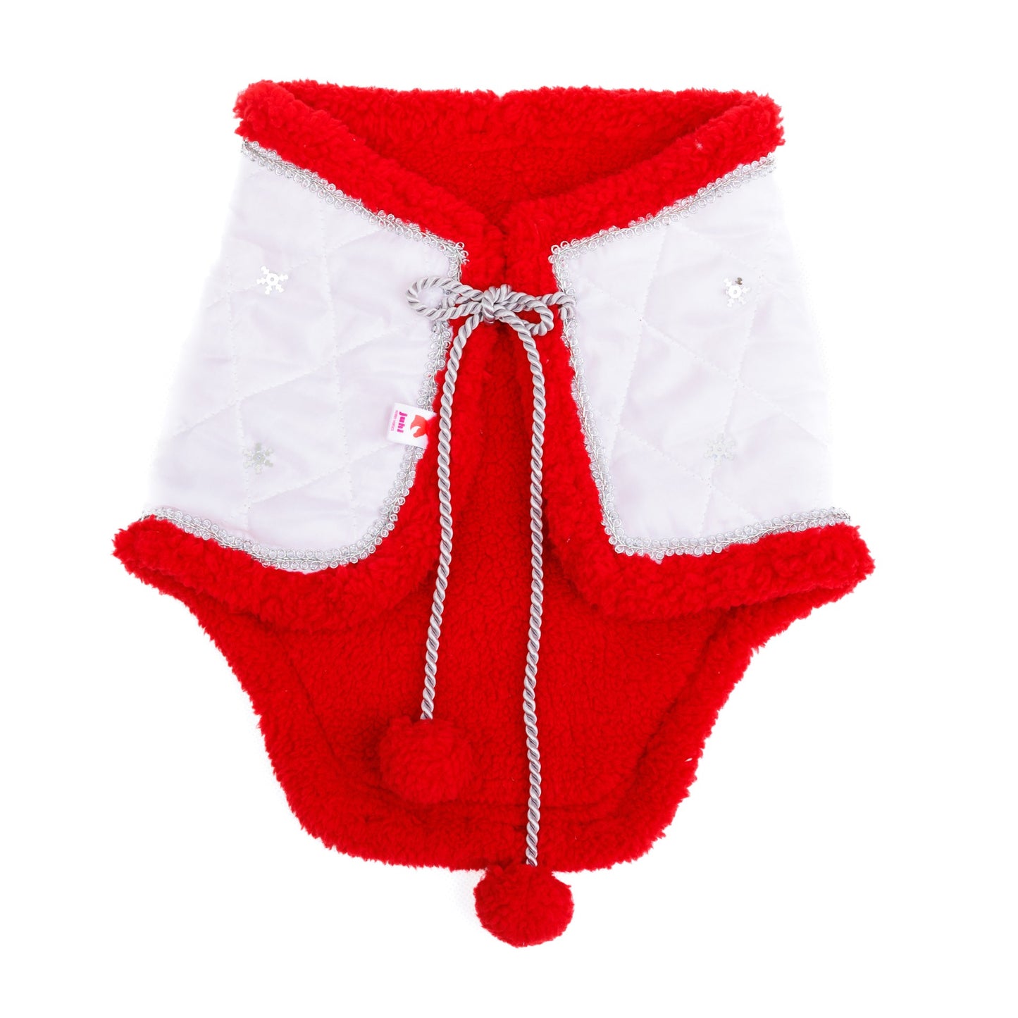 Christmas blanket - White and red - Adult horse