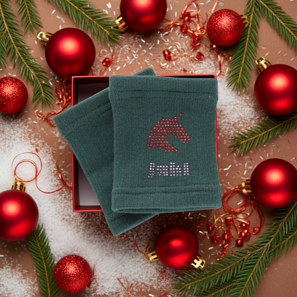 Potítka pro hobbyhorsing tmavě zelená