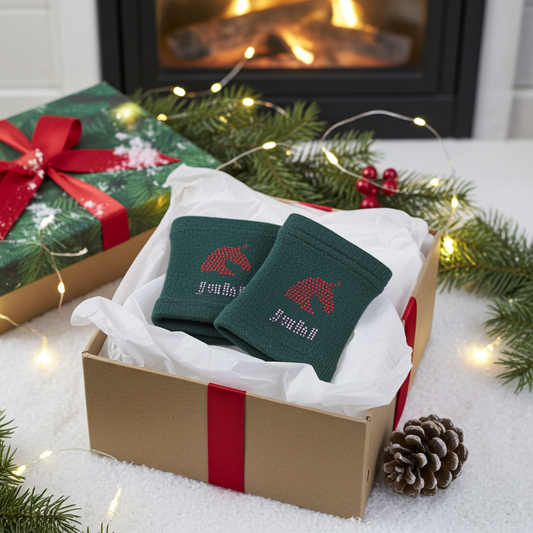 Potítka pro hobbyhorsing tmavě zelená