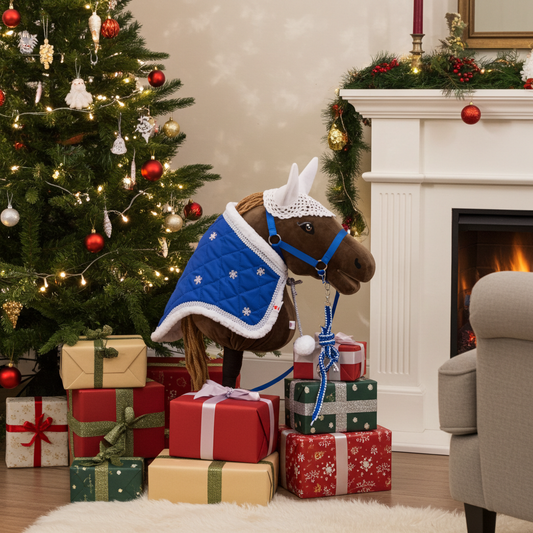 Výhodný SET tmavě modrý - hříbě