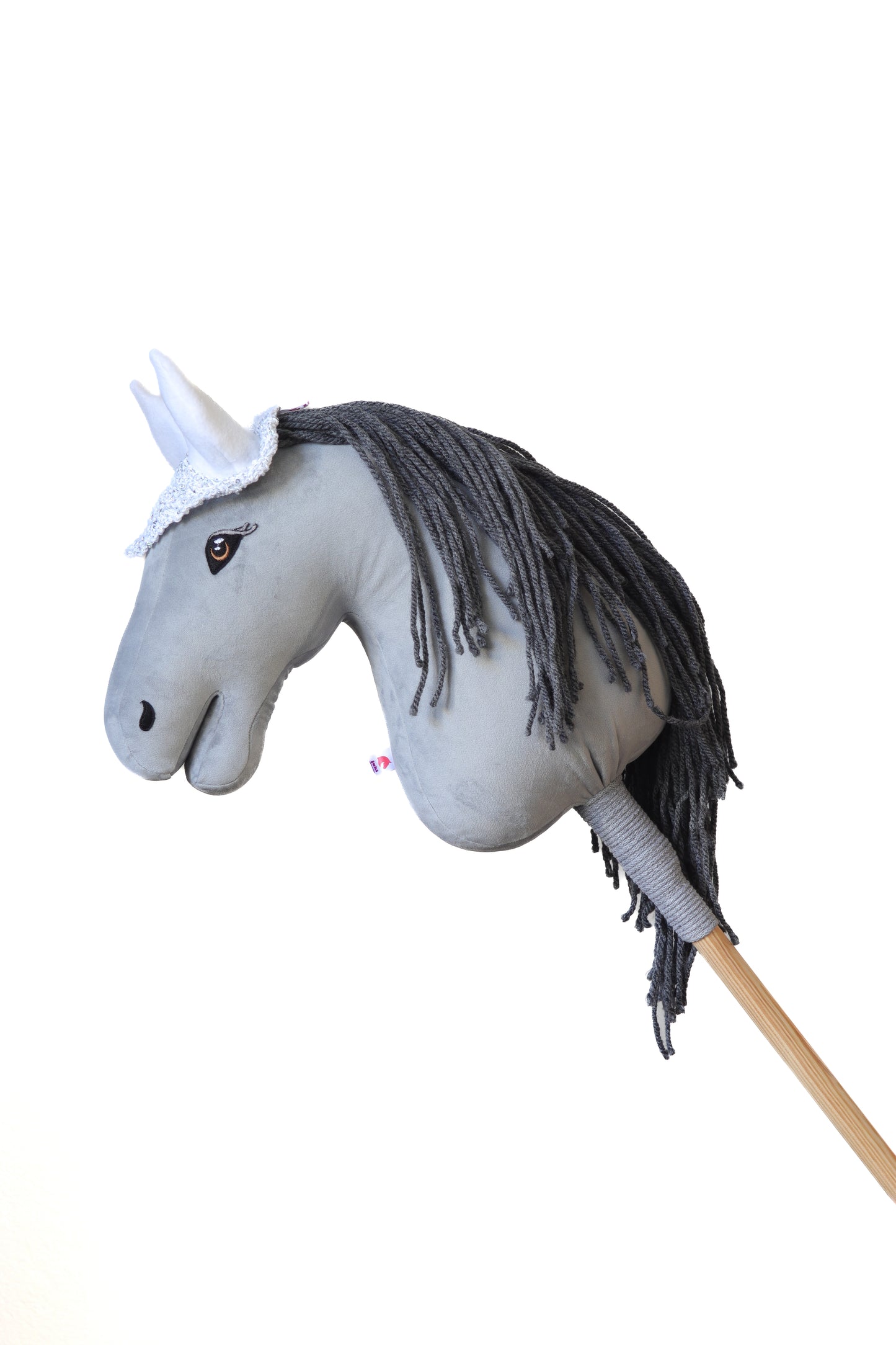 Čabraka háčkovaná - Bílostříbrná - Hříbě