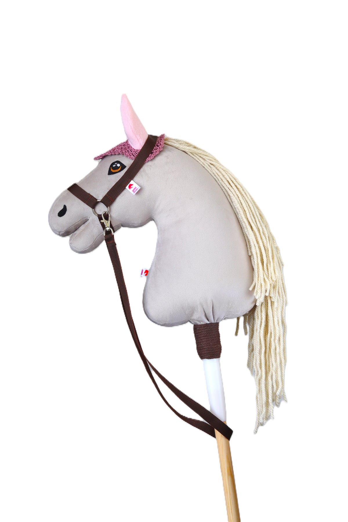 Háčkovaná čabraka pro hobby horse - Starofialová - Hříbě
