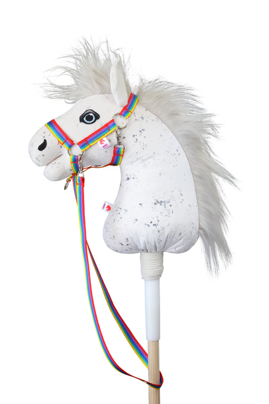 Ohlávka s otěží Duhová - Sportovní pony