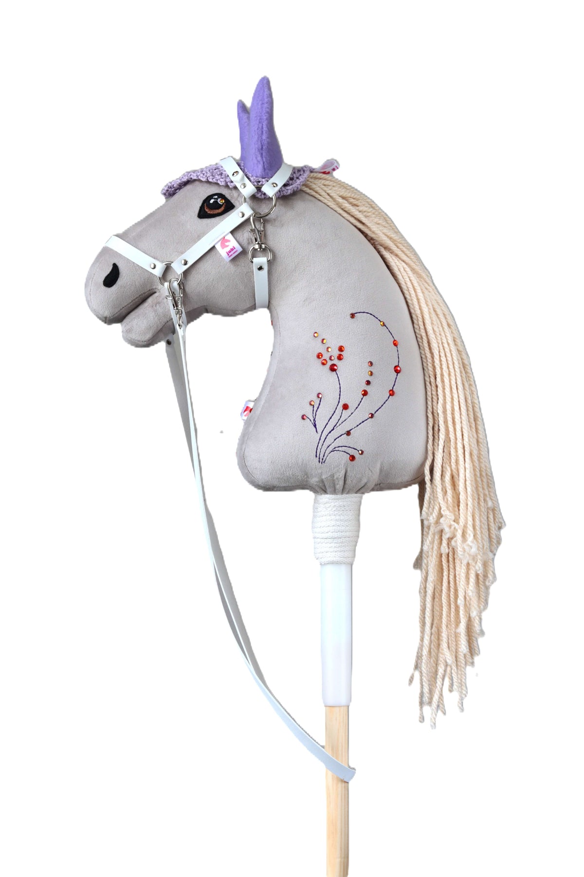 Čabraka pro hobby horse - lila - Sportovní pony