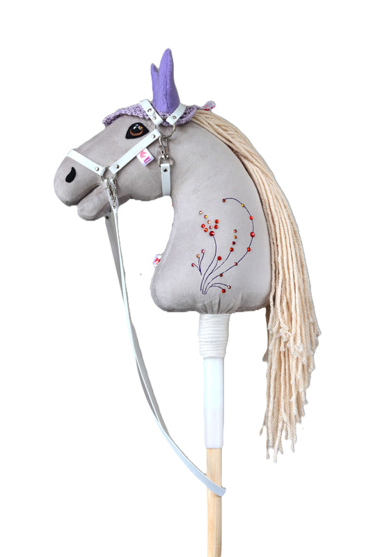 Čabraka pro hobby horse - lila - Sportovní pony