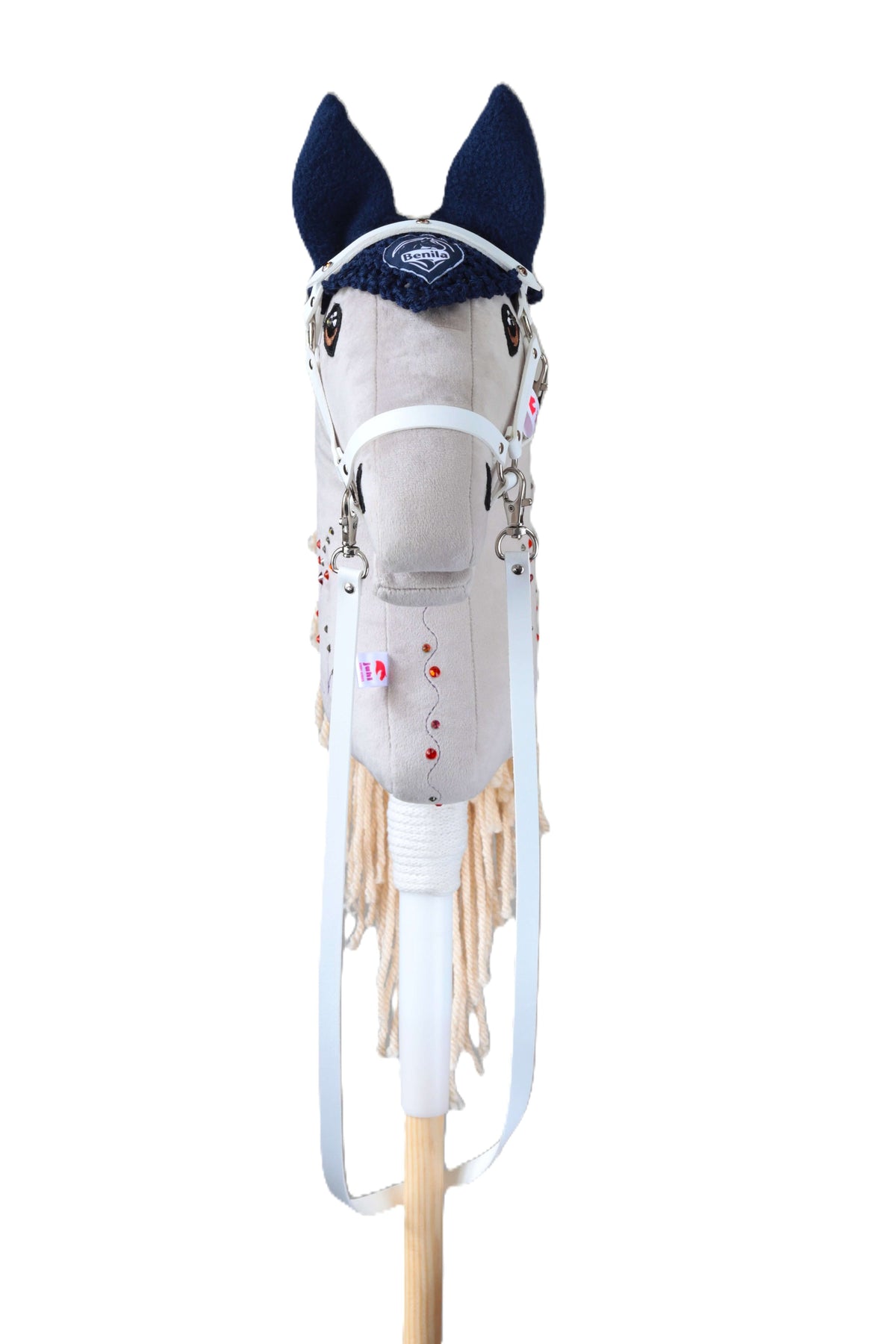 Čabraka pro hobby horse benila.4u – tmavě modrá – Sportovní pony