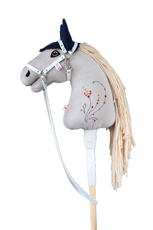 Čabraka pro hobby horse benila.4u – tmavě modrá – Sportovní pony
