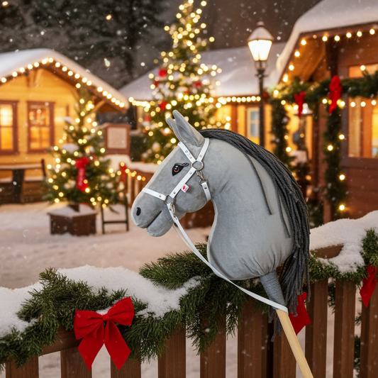 Ohlávka Crystal bílá - Stříbro - Hříbě