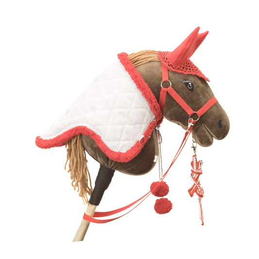 Výhodný SET červenobílý - dospělý kůň