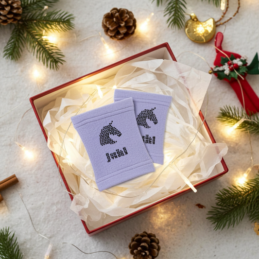 Potítka pro hobbyhorsing světle fialová