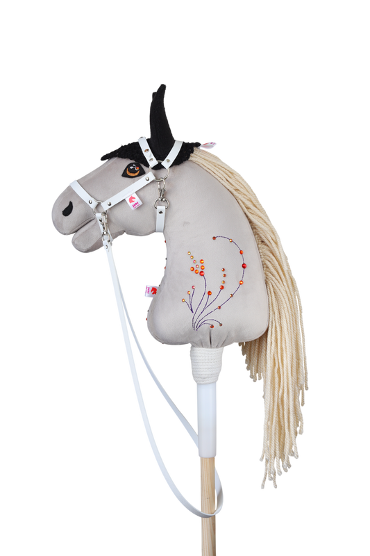 Čabraka háčkovaná - Černá - Sportovní pony