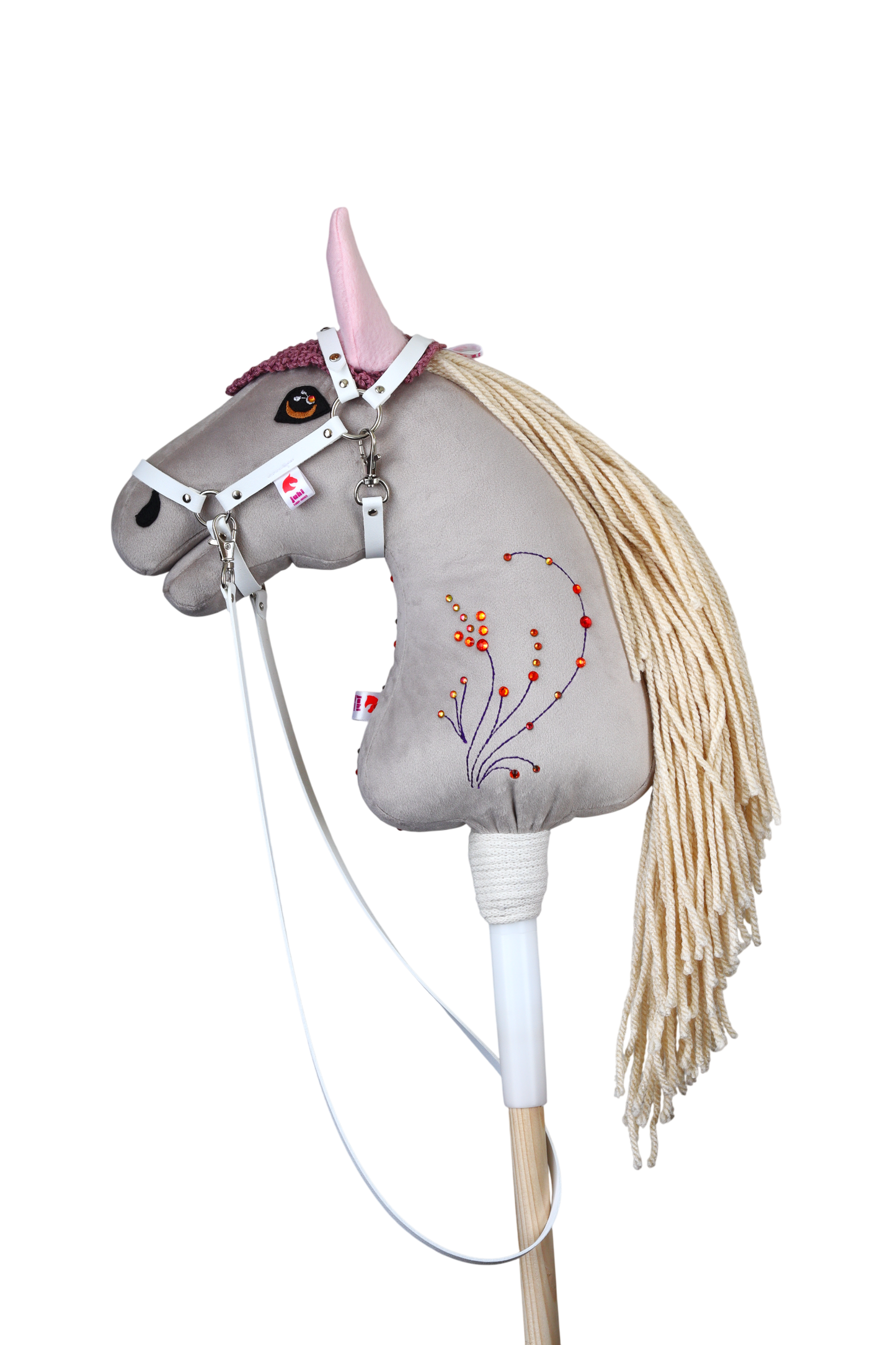 Čabraka háčkovaná - Starofialová - Sportovní pony