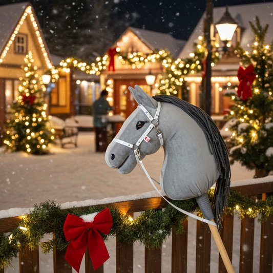 Ohlávka Crystal bílá - Stříbro - Dospělý kůň