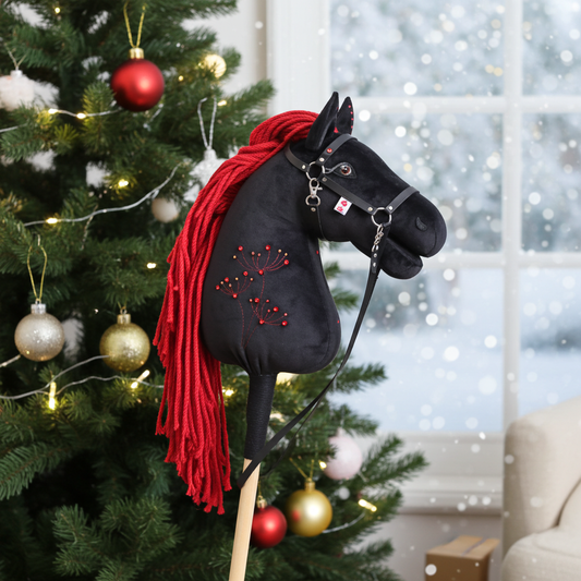 Black Red se Swarowski kaminky